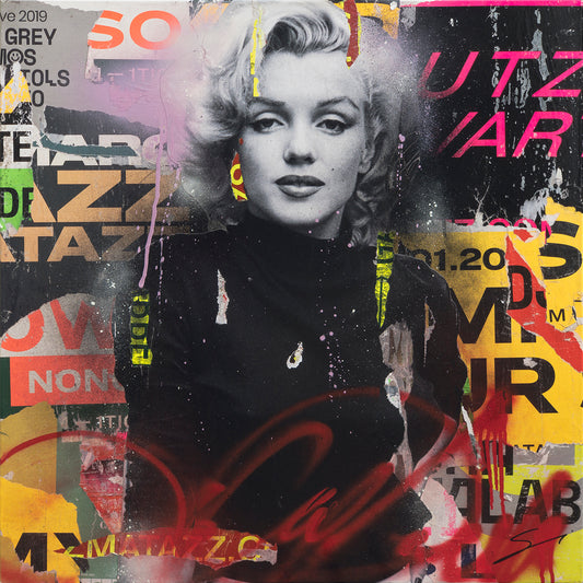 Marilyn "So". Collage