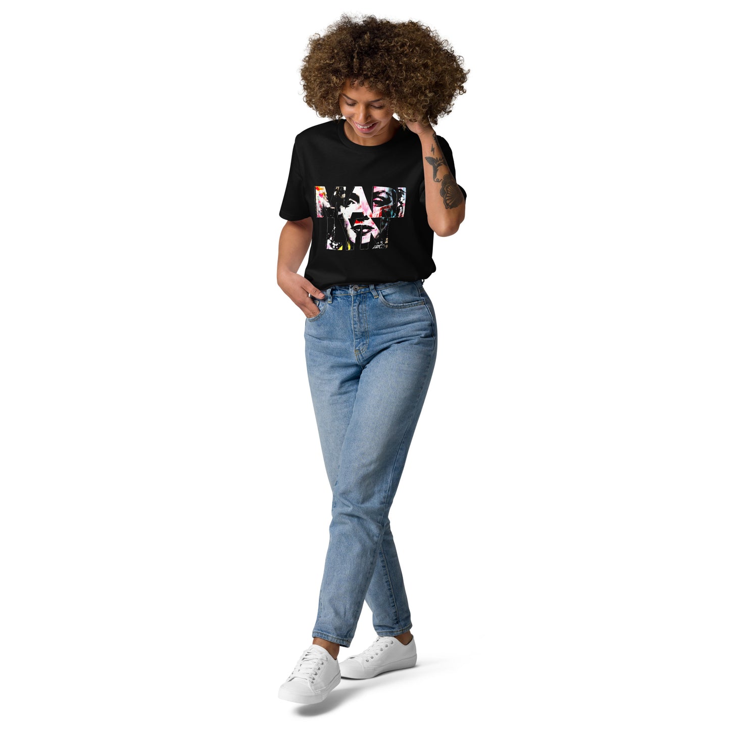 Camiseta MARILYN Algodón Orgánico -Unisex-