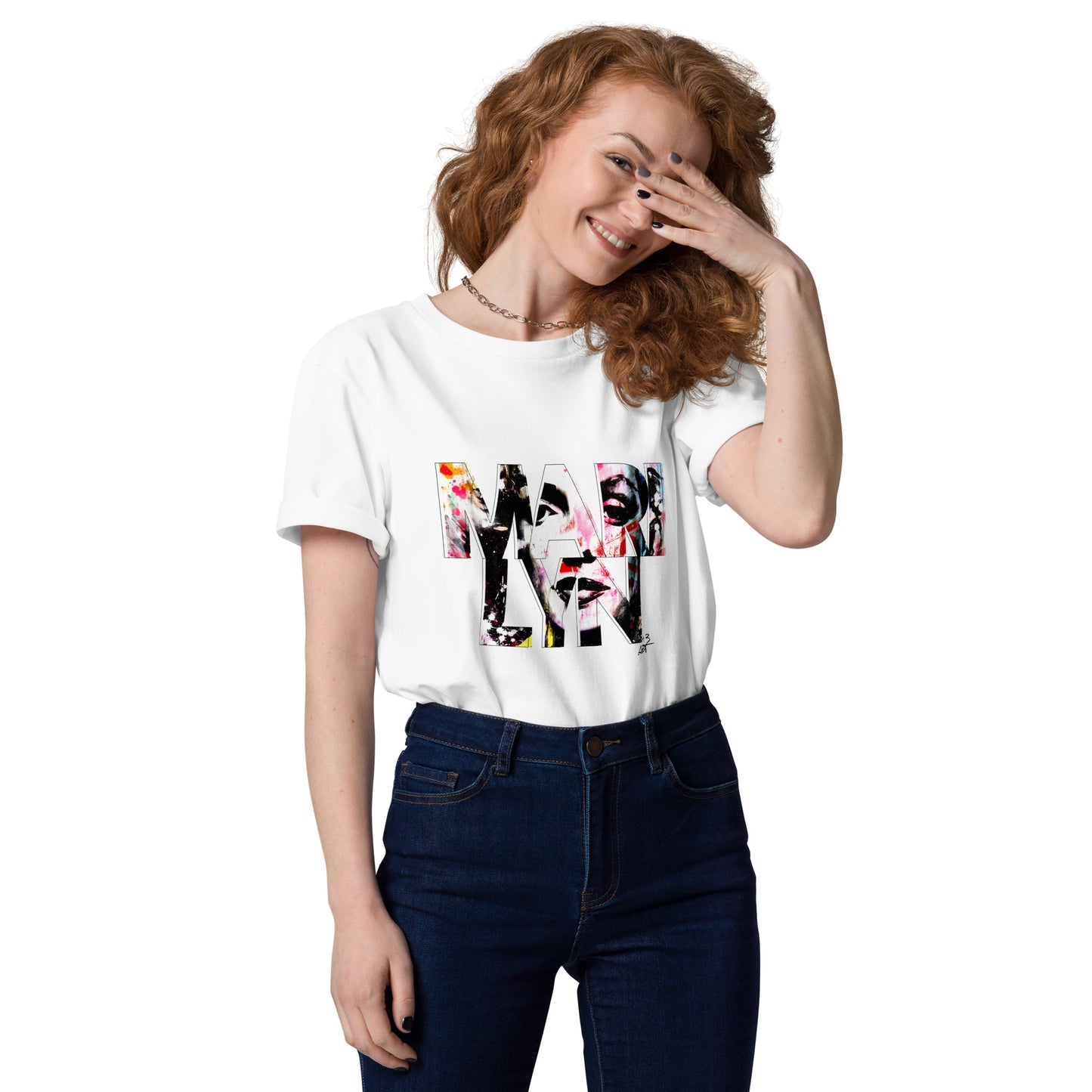 T-shirt MARILYN Coton Bio -Unisexe-