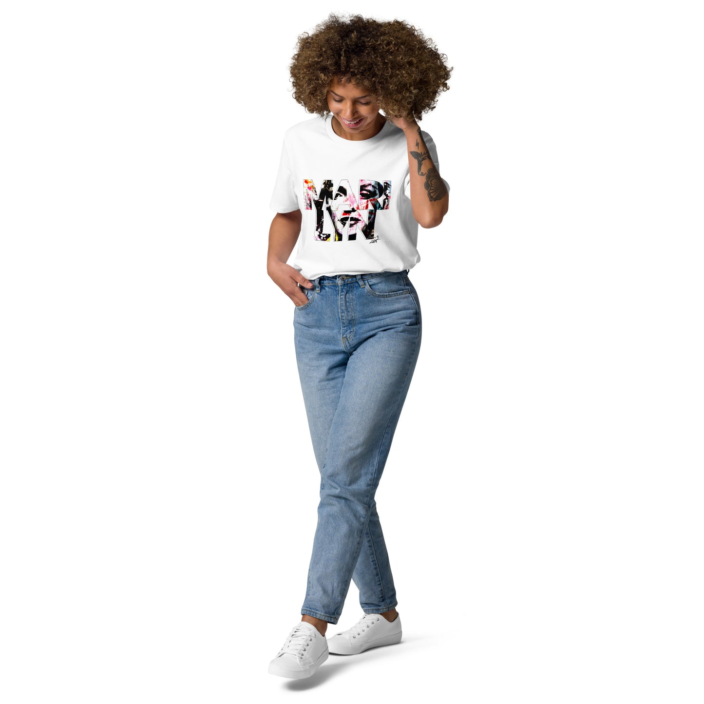 Camiseta MARILYN Algodón Orgánico -Unisex-